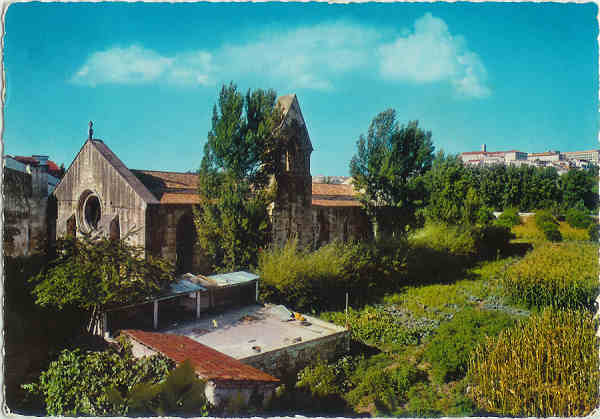 N 362 - Coimbra. Mosteiro de Sta Clara-a-Velha - Ed. Supercolor - SD - Circulado em 1972 - Dim. 14,8x10,3 cm - Col. M. Soares Lopes.