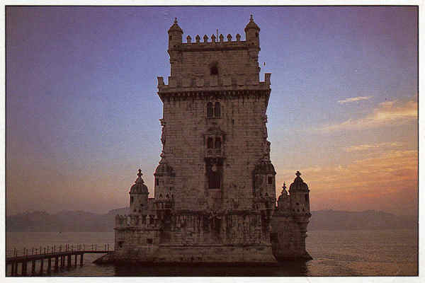 N. 202 - LISBOA - Portugal  Torre de Belm - Ed. MARGRAPE - S/D - Dimenses:  15x10 cm. - Col. Mrio F. Silva.