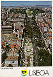 N. 5050 - LISBOA Av. da Liberdade - Edio ???? - S/D - Dimenses: 15x10,6 cm. - Col. Mrio F. Silva  (Circulado em 1993).