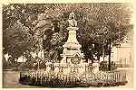 N. 5847/12 - Pombal-Portugal Monumento Marquez de Pombal - Edio de Jos Luiz da Cunha & Irmo, Sucessores - S/D - Dimenses: 14x9 cm. - Col. nio Curvo Semedo. - (Anotao antiga registada no postal: Parque onde tem logar os festival e kermesse dos bombeiros de Pombal.