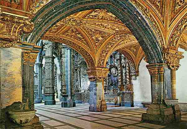 N. 97 - PORTO-PORTUGAL: Igreja de S. Francisco; interior - Edio do Centro de Caridade N Sr do Perptuo Socorro, Porto - S/D - Dimenses: 15x10,4 cm. - Col. Ftima Bia.