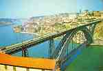 N. 909 - PORTO-Portugal: Ponte de D. Lus - Edio Cmer, Trav. do Alecrim, 1 - Tel. 328775, Lisboa - S/D - Dimenses: 14,8x10,3 cm. - Col. Ftima Bia.