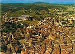 N. 111 - SANTIAGO DE COMPOSTELA - Vista parcial area. - Ediciones ARRIBAS CASA FUNDADA EN 1905 - Zaragoza - SD- Dim. 14,9x10,6 cm - Col. Manuel Bia (1974)