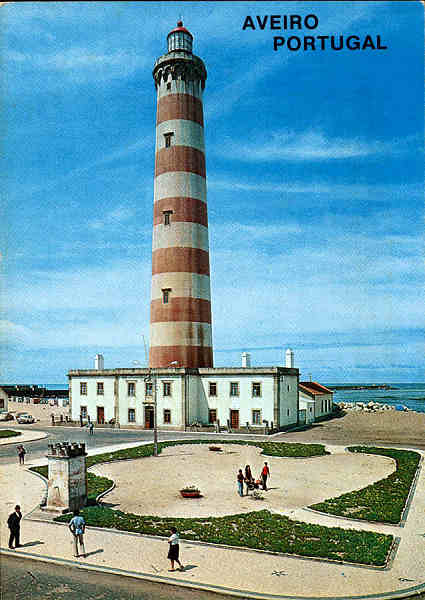 N. 1614 - AVEIRO Farol da Barra - Edies OCASO - S/D - Dimenses: 14,8x10,4 cm. - Col. nio Semedo.