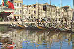 Srie 69 - N. 7 - Aveiro (Portugal) Vista do canal central da cidade - Edio da Comisso Municipal de Turismo de Aveiro - S/D - Dimenses: 14,9x10,1 cm. - Col. Graa Maia.