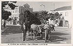 N. 41 - Portugal Caldas da Rainha Tipos e costumes, o carro de bois - Editor Passaporte Loty (Editado em 1951) - Dimenses: 9x14 cm. - Col. Miguel Chaby