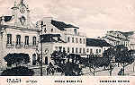 N. 533 - Portugal Caldas da Rainha Praa Maria Pia - Editor M&R, Lisboa (Editado em 1907) - Dimenses: 9x14 cm. - Col. Miguel Chaby