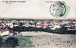 N. 300 - Portugal Caldas da Rainha Panorama tirado de leste - Editor Alberto Malva (Editado em 1907) - Dimenses: 9x14 cm. - Col. M. Chaby