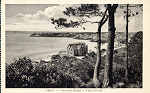 N 10075 - Cascais. Bahia e Vista Geral - Editor no indicado (c. 1900) - SD - Dim. 14x8,9 cm. - Col. A. Monge da Silva