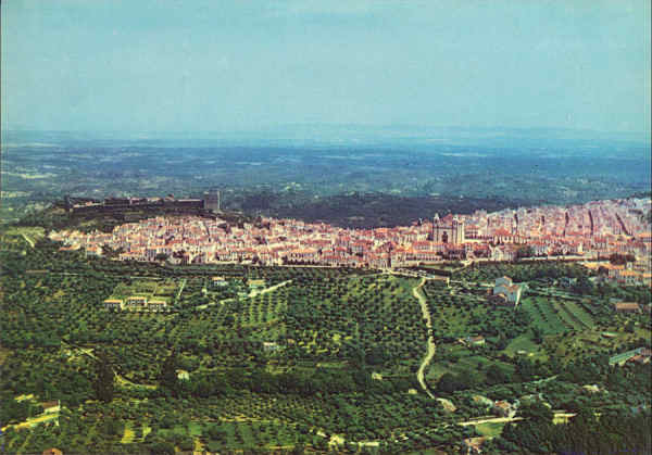 N 3 - CASTELO DE VIDE. Vista parcial - Ed. mira, Lisboa - SD - Circulado em 1976 - Dim. 14,9x10,4 cm - Col. A. Monge da Silva