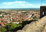 N. 270/Pr. - Castelo Branco Torre de Menagem do Castelo e vista parcial da cidade - Edio Portugal Turstico - S/D - Dimenses: 14,8x10,4 cm. - Col. Graa Maia.