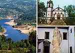 N. 4 - CASTELO DE PAIVA-Vista Panormica do Douro; Igreja de Real; Imagem ext. Igreja Real - Edio da Cmara Municipal, Associao de Estudo e Desefa do Patrimnio Hist.-Cultural de Castelo da Paiva - S/D - Dimenses: 15x10,45 cm. - Col. HJCO.