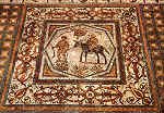 N. 11 - MUSEU MONOGRFICO DE CONMBRIGA. Mosaico do velho Sileno. Pormenor - LIFER, Porto - SD - Dim. 14,6x10,5 cm. - Col. Ftima Bia.