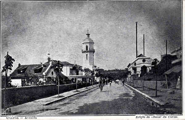 SN - Curia - Avenida - Ed. Bazar da Curia - Dim. 14,0x9,0 cm - Col. A. Simes (301).