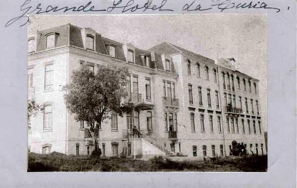 SN - Grande Hotel da Curia - Editor no indicado - Dim. 13,9x8,8 cm - Circ. 6-1913 - Col. A. Simes (277).