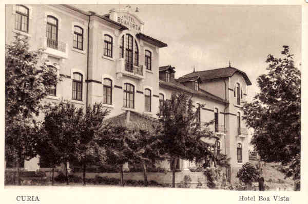 SN - CURIA - Hotel Boa Vista - Neogravura, Limitada, Lisboa - Dim. 14,3x9,8 cm - Col. A. Simes (075)