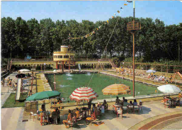 N 1597 - CURIA - Piscina - Ed. Portugal Turstico - 14,7x10,5 cm. - Col. A. Simes 1021.