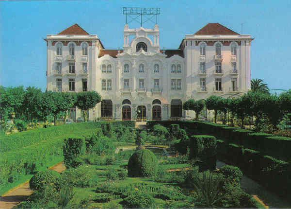 SN - CURIA - Portugal - Palace Hotel - Ed. Alexandre d'Almeida - 14,9x10,4 cm - Col. A. Simes 1029.