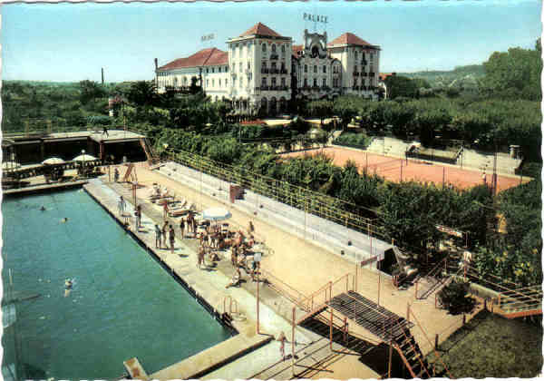 SN - CURIA - Palace Hotel - Tnis e Piscina - Ed. Alexandre d'Almeida - 14,9x10,4 cm - Col. A. Simes 1029.