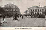 N 8 - ESPINHO - Rua Bandeira Coelho - Edio da Tabacaria Rodrigues, Porto - SD - Dim. 9,3x14 cm. - Col. Jaime da Silva (Circulado em 1920).