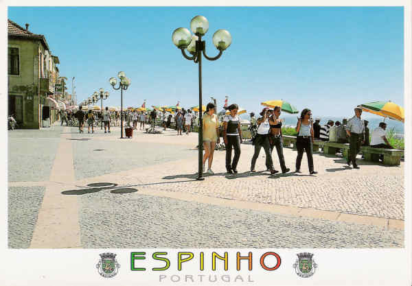 SN - Portugal. Espinho. Avenida Marginal - Editor Grafipost - Dim. 15x10 cm - Col. Miguel Chaby.