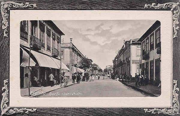 SN - Portugal. Espinho - Rua Bandeira Coelho (2) - Editor Joaquim Sequeira Lopes - Dim. 9x14  cm - Col. Miguel Chaby