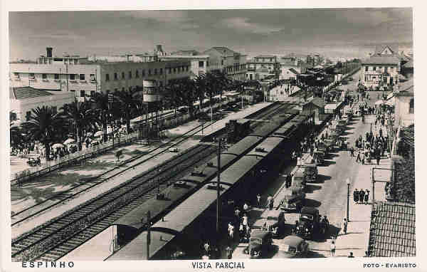 SN - Portugal. Espinho. Vista parcial - Editor Foto Evaristo - 1955 - Dim. 14,5x10 cm. - Col. M. Chaby