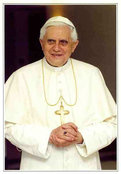 N. 618 - BENEDICTUS XVI - Edio Misses Consolata, Apart. 5  2496 Ftima Codex - S/D - Dimenses: 10,5x15 cm. - Col. Manuel Bia.