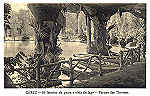 N 10 - Gerez - Interior da gruta e vista do lago. Parque das Thermas - Edio annima - Circulado em 1924 - Dim. 14x9 cm - Col.A. Monge da Silva