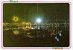 N. 65 - ILHAVO Vista nocturna da Marina da Mota - Ed. ncora - SD -Foto Fernando Jose - Dim. 15x10,5 cm - Col. Mrio Silva