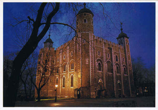 N. A7 - LONDON - The Tower of LONDON. The White Tower - Ed. Thomas & Benacci Ltd. LONDON - Tel. (01)4032835 Printed in Italy RIALTO - SD - Dim. 14,8x10,3 cm - Col. Manuel Bia (1986)