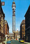 N. 46 - LONDON. Post Office Tower - Ed. FISA-Great Britain-LONDON Golden Shield Palaudarias, 26 Barcelona - Printed in Spain - SD - Dim. 10,3x14,8 cm - Col. Manuel Bia (1986)