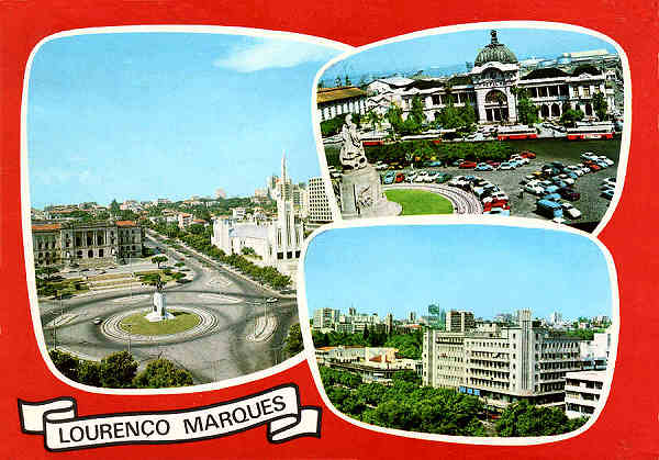 N. 211 - LOURENO MARQUES - Moambique - Ed. Comer S/D - Dimenses: 15x10,4 cm. - Col. Mrio Silva (1970).