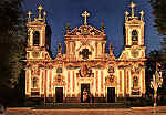 N. 924 - MATOSINHOS-PORTUGAL Fachada principal do templo do Senhor de Matosinhos - Edio do "Centro de Caridade de Nossa Senhora do Perptuo Socorro", Porto - S/D - Dimenses: 15x10,3 cm. - Col. Carvalhinho.