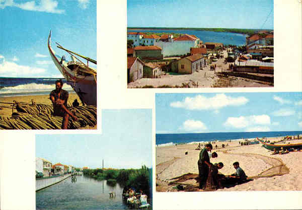 N. 20 - PRAIA DE MIRA Diversos aspectos - Fotos e edio de BRUMA, LIMITADA, Coimbra, Tel. 22324 - S/D - Dimenses: 15x10,3 cm. - Col. HJCO (Circulado em 1967)