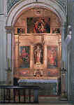 N 1255A - OBIDOS. Altar de Sta Catarina com quadros de Josefa de bidos - Edio Centro de Caridade de Nossa Snra do Perptuo Socorro - SD - Dim. 14,8x10,4 cm - Col. A. Monge da Silva