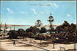 SN - PORTIMO. Trecho do Jardim - Edio Lus Urbano dos Santos, Portimo - SD - Dim. 14x9 cm - Col A Monge da Silva (cerca de 1930)