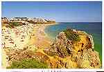 PORTUGAL 92345 - Praia da Oura. Albufeira.Algarve - Edio Vistal 082-475109 Foto W. Mller OLIMAR - S/D - Dimenses: 14,9x9,9 cm. - Col. Graa Maia.