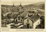 SN - Santo Tirso. Igreja Matriz e Cmara Municipal Ex-Mosteiro de S. Bento - Ed. da Loja do Povo - SD - Dim.14,4x9,8 cm - Col. M. Soares Lopes