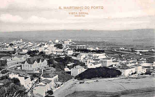 N 2 - Portugal - S. Martinho Porto. Vista geral - Editor Paulo E Guedes - Dim. 90x14 cm. (1902) - Col. M. Chaby