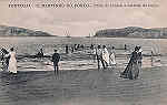 SN - Portugal. S. Martinho Porto. Praia de banhos e entrada da barra - Editor Alberto Malva - Dim.9x14 cm. - Col. M. Chaby