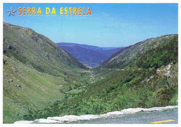 SEV-0006 - SERRA DA ESTRELA (PARQUE NATURAL) Beira Alta PORTUGAL  Panormica do Vale Glaciar do Zzere - Ed. GRAFIPOST - Editores e Artes Grficas,Lda - TEL. 214342080 FILIAL-LOUL - 2006 - Dim. 15x10,5 cm - Col. Manuel Bia (2010)