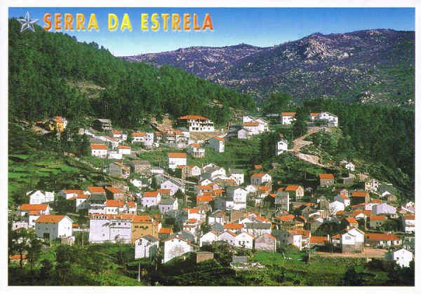 064- SEV-0042 SERRA DA ESTRELA (PARQUE NATURAL) Beira Alta PORTUGAL Sabugueiro. Vista Panormica - Ed. GRAFIPOST - Editores e Artes Grficas,Lda FILIAL-LOUL - 2006 - Dim. 15x10,5 cm - Col. Manuel Bia (2010).