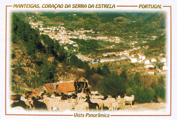 065- N. 1 - SERRA DA ESTRELA PORTUGAL Manteigas, corao da Serra. Vista Panormica - Ed. GRAFIBEIRA-Oliv. do Hospital FOTOGRAFIA: CRISTINA DUARTE - RUA DR. AMNDIO MOTA VEIGA, 4 B - R/C D.TO - 6270 SEIA - SD - Dim. 15x10,6 cm - Col. Ftima Bia (2010).