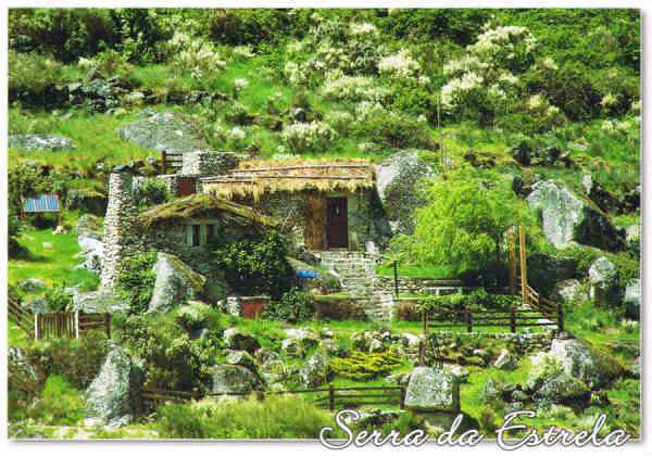 067- SN - Serra da Estrela.Portugal  Recantos de Sonho (casa das Lameiras) - Ed. EDIG - SD - Dim. 14,8x10,4 cm - Col. Ftima Bia (2010)