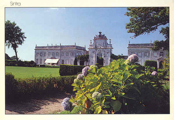 SN - SINTRA. Palcio de Seteais - Edio Cmara Mun. de Sintra Foto F. Moura Machado - SD - 15x10,6 Cm. - Col. A. Monge da Silva (Cerca de 1980)