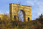 N. 374 SORIA. Arco Romano. Medinaceli. - Ed.PAPEL PILUCA - Tel. 915 001 882 - S/D Dim. 14,9x10,4 cm - Col. Manuel Bia (2009).