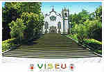 N. 22 - VISEU - Igreja dos Terceiros Beira Alta PORTUGAL - Ed. GRAFIPOST FILIAL-LOUL Exclusivo: PAPIRO Tels. 232436892 / 232459596 - SD - Dim. 15x10,5 cm - Col. Ftima Bia (2010).