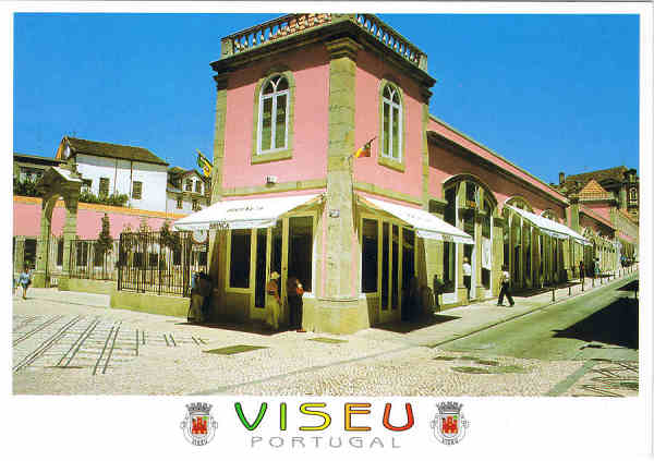 N. 28 - Viseu.  Mercado 2 de Maio Beira Alta PORTUGAL - Ed. GRAFIPOST - Editores e Artes Grficas,Lda - TEL.:214342080 FILIAL - LOUL Exclusivo PAPIRO Tels.: 232436892/232459596 - SD - Dim. 15x10,5 cm - Col. Ftima Bia (2010).