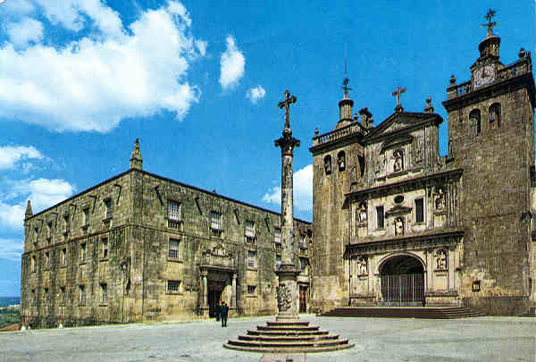 N 264 - VISEU. S Catedral e Museu Gro Vasco - Edio Centro de Caridade N Sr do Perptuo Socorro, Porto - SD - Dim. 14,9x10,3 cm. - Circulado em 1973 - Col. A. Monge da Silva